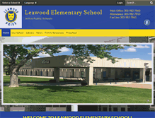 Tablet Screenshot of leawoodlions.us